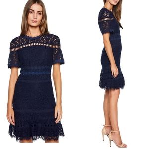bardot eloise lace dress